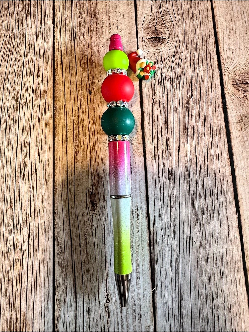 Christmas gnome pen